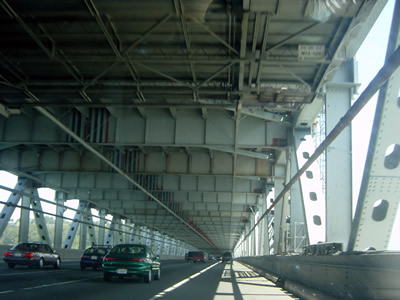 Inside the Bay Bridge