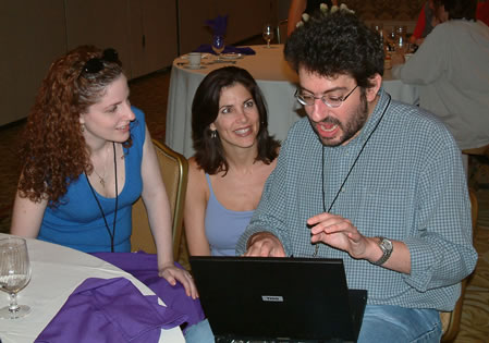 Angela, Stephanie, & Massimo